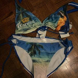 NWT Corona Bikini Set
